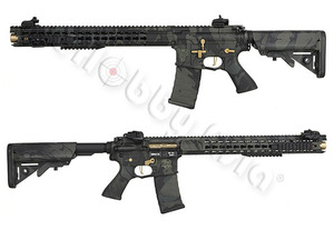 A.P.S. ASR-118 BOAR Defense Ambi EBB Rifle (3Gun, Multicam Black)